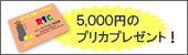 5000円のプリカプレゼント